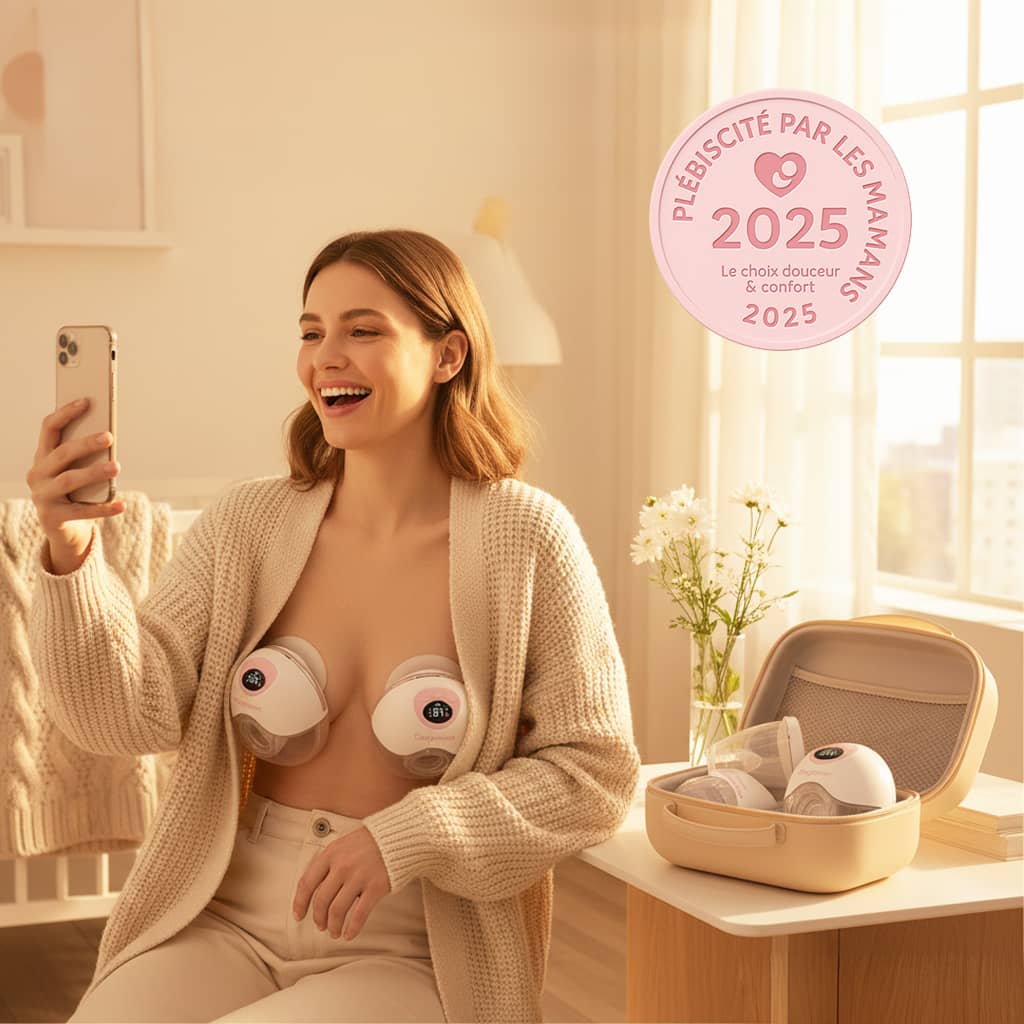 Tire-lait électrique portable Serenity M5 - Tirez sans douleur